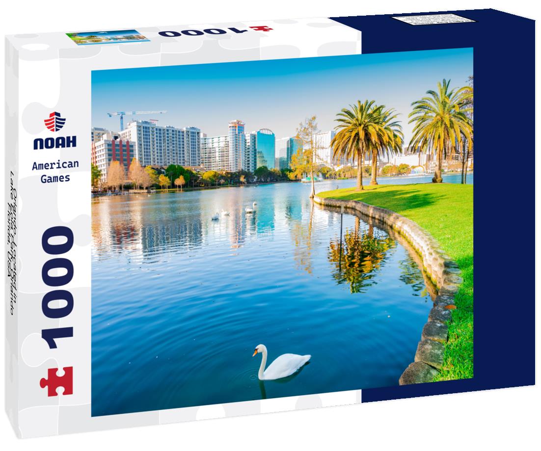 Noah Jigsaw Puzzle Orlando. Located in Lake Eola Park, Orlando, Florida, USA 1000 pieces
