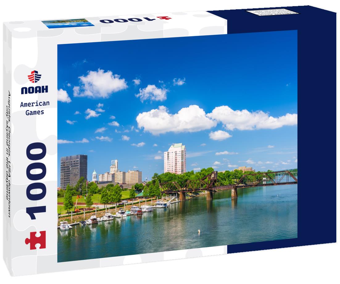 Noah Jigsaw Puzzle Augusta, Georgia, USA downtown city skyline in the daytime 1000 pieces