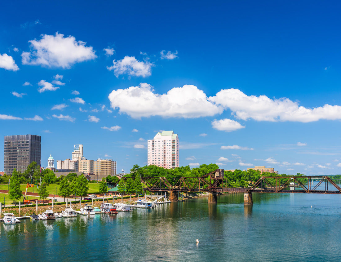 Noah Jigsaw Puzzle Augusta, Georgia, USA downtown city skyline in the daytime 1000 pieces