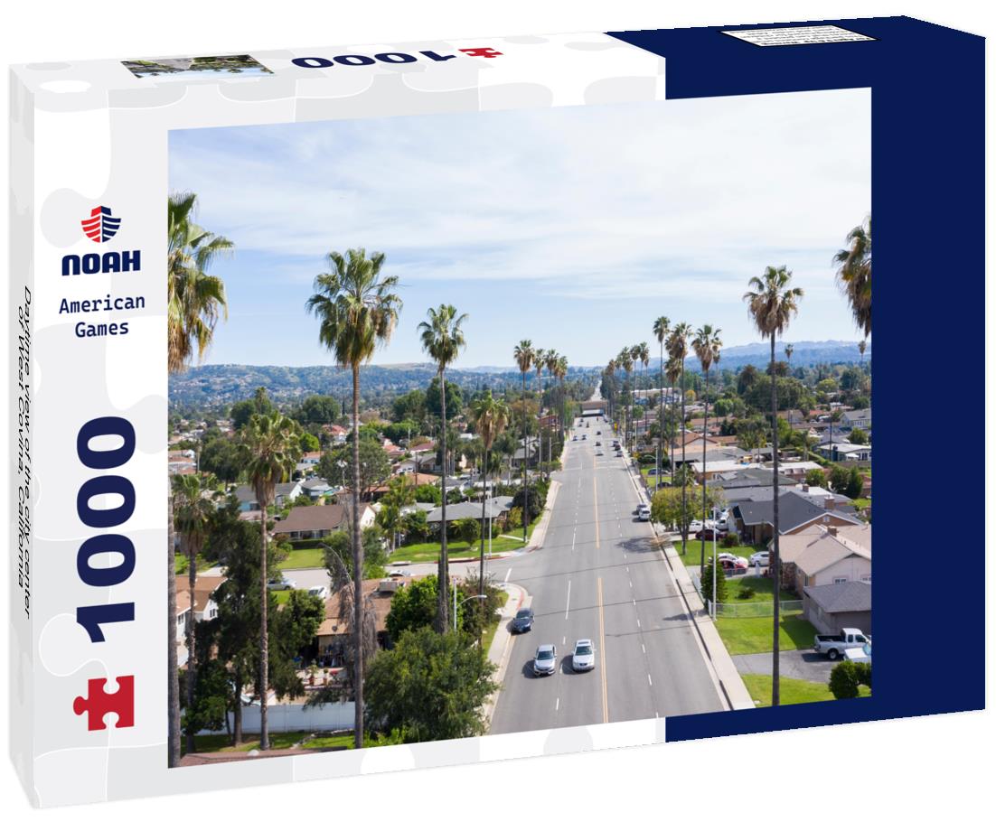 Noah Jigsaw Puzzle Daytime view of the city center of West Covina, California 1000 pieces