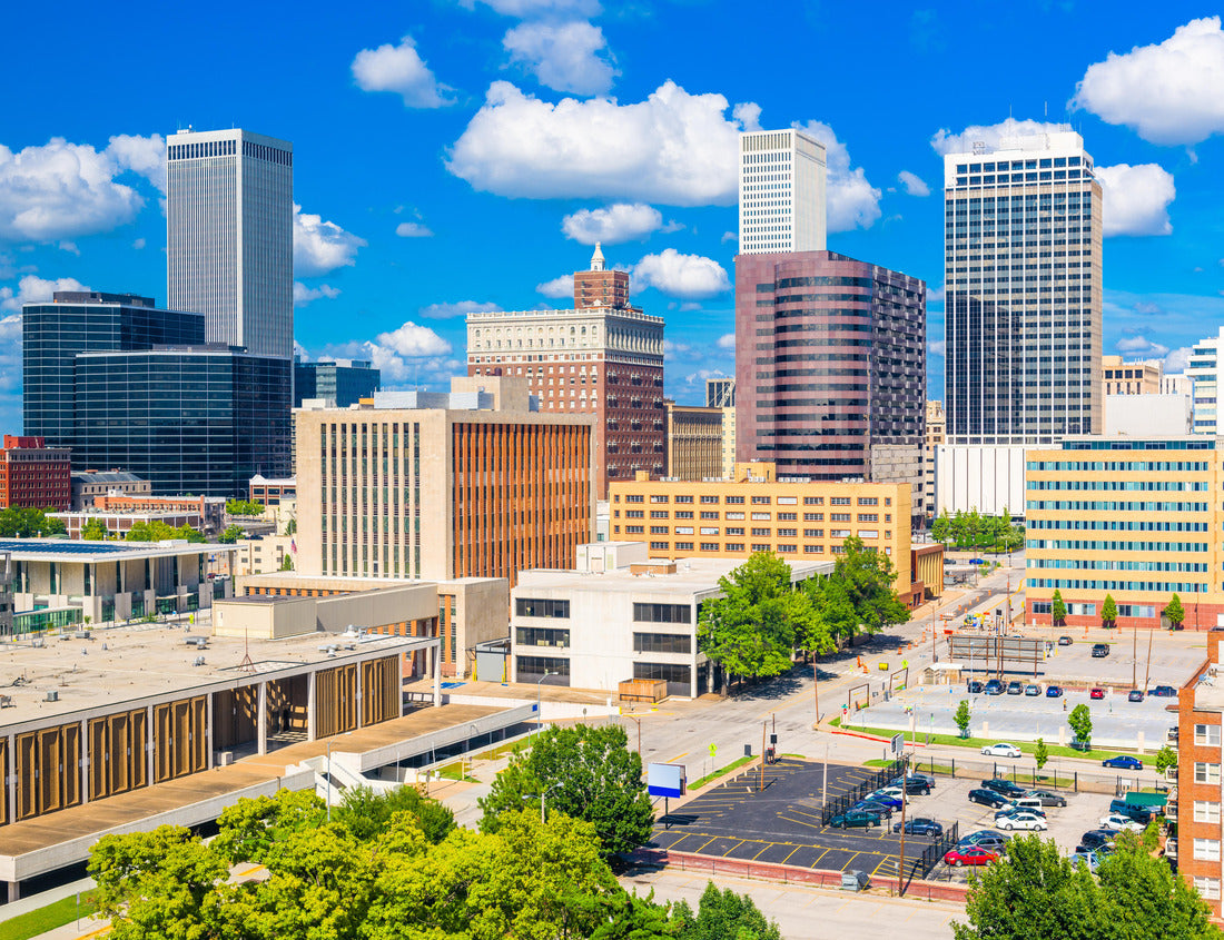 Noah Jigsaw Puzzle Tulsa, Oklahoma, USA downtown city skyline in the afternoon 1000 pieces