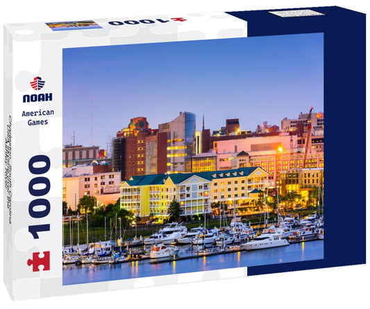 Noah Jigsaw Puzzle Charleston, South Carolina, USA skyline over the Ashley River 1000 pieces