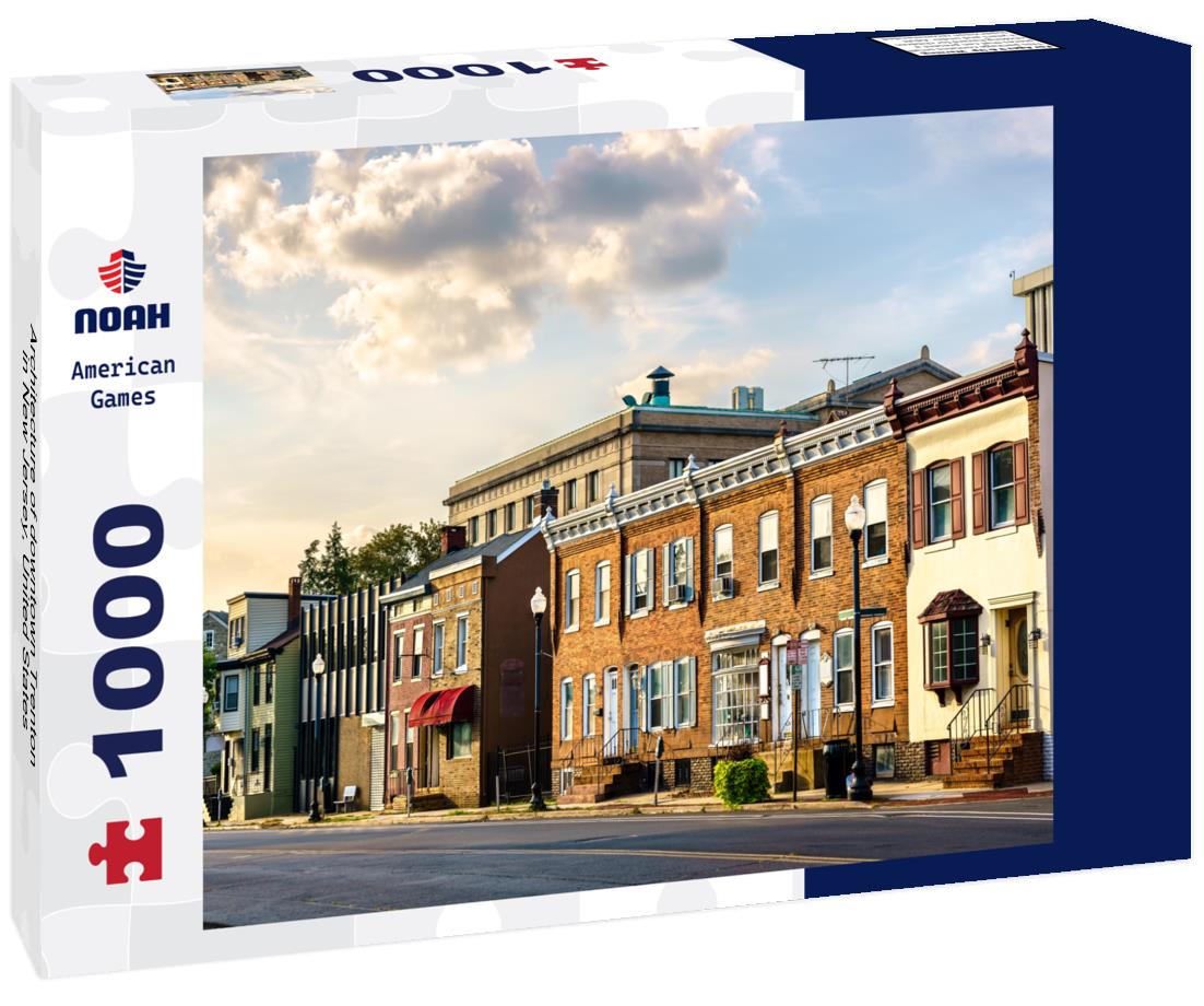 Noah Jigsaw Puzzle Architecture of downtown Trenton in New Jersey, United States 1000 pieces