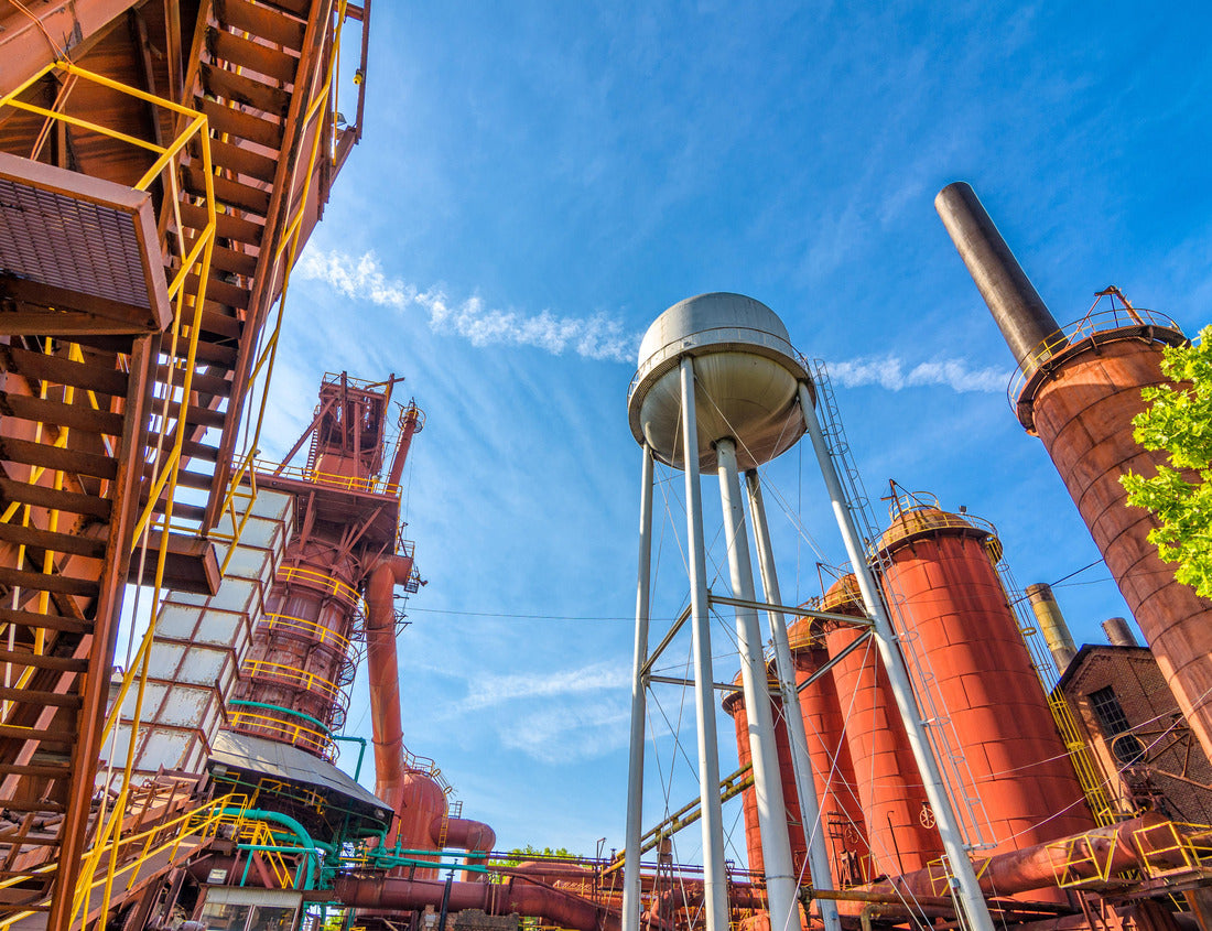 Noah Jigsaw Puzzle Birmingham, Alabama, USA historic Sloss pig iron blast furnace 1000 pieces