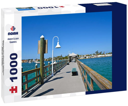 Noah Jigsaw Puzzle Bradenton Beach Historic Pier auf der Insel Anna Maria, Florida 1000 pieces