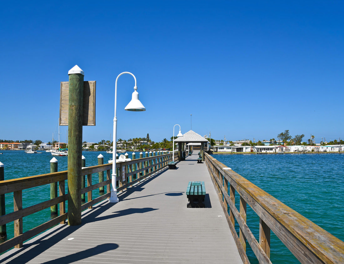 Noah Jigsaw Puzzle Bradenton Beach Historic Pier auf der Insel Anna Maria, Florida 1000 pieces