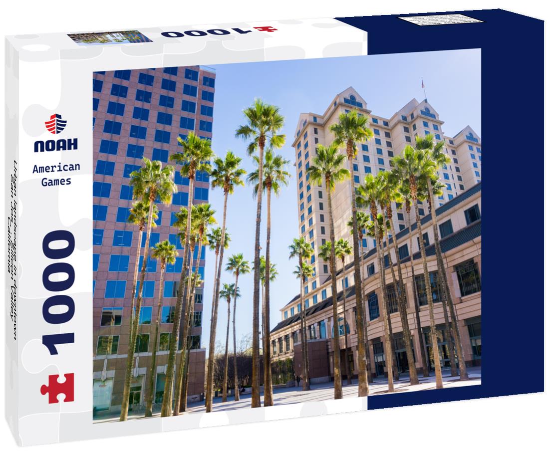 Noah Jigsaw Puzzle Urban landscape in downtown San José, Silicon Valley, California 1000 pieces