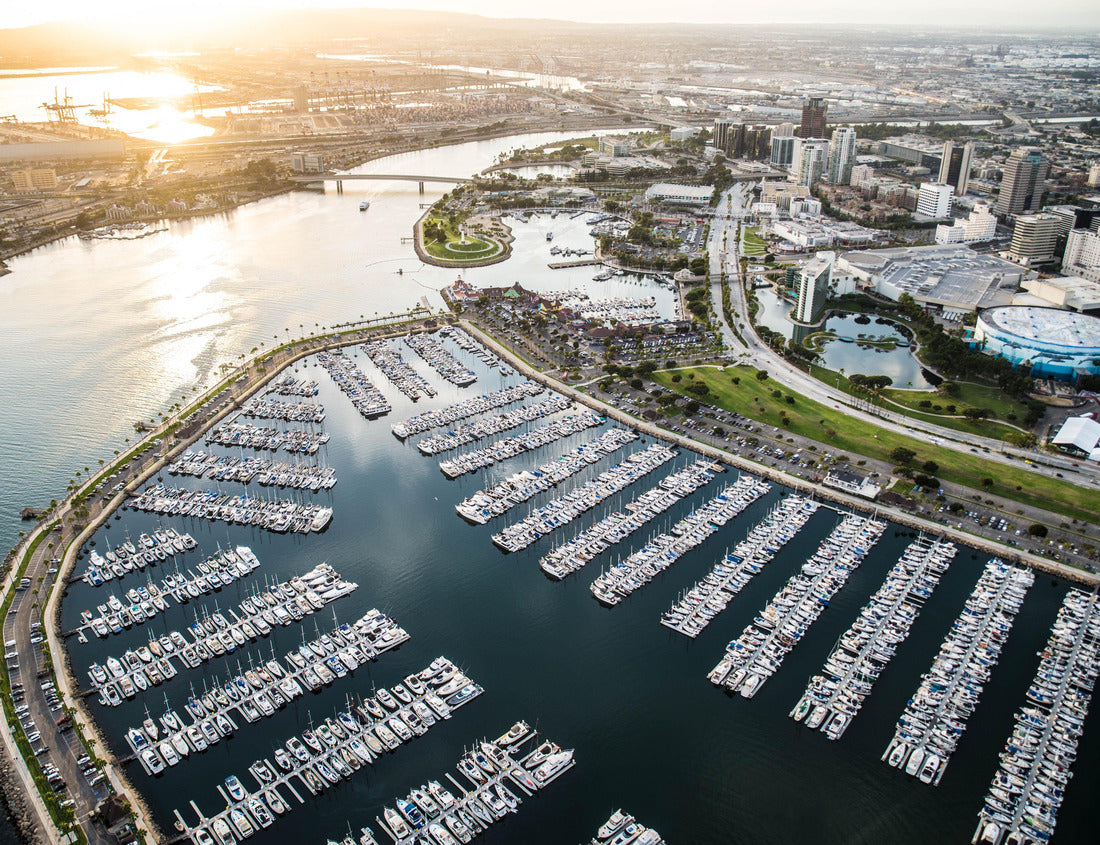 Noah Jigsaw Puzzle Aerial view of Redondo Beach Marina near Los Angeles, California 1000 pieces