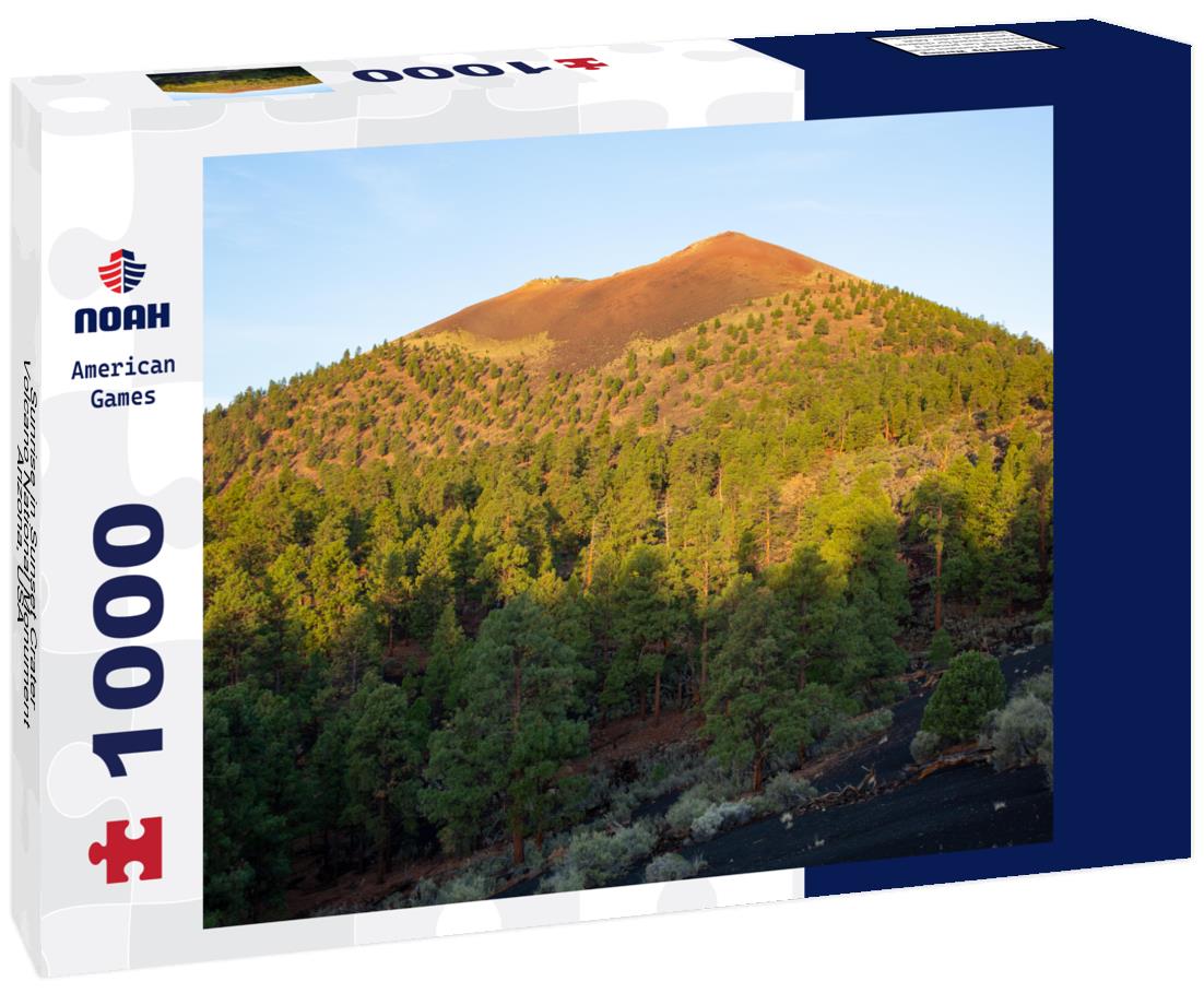 Noah Jigsaw Puzzle Sunrise in Sunset Crater Volcano National Monument, Arizona, USA 1000 pieces