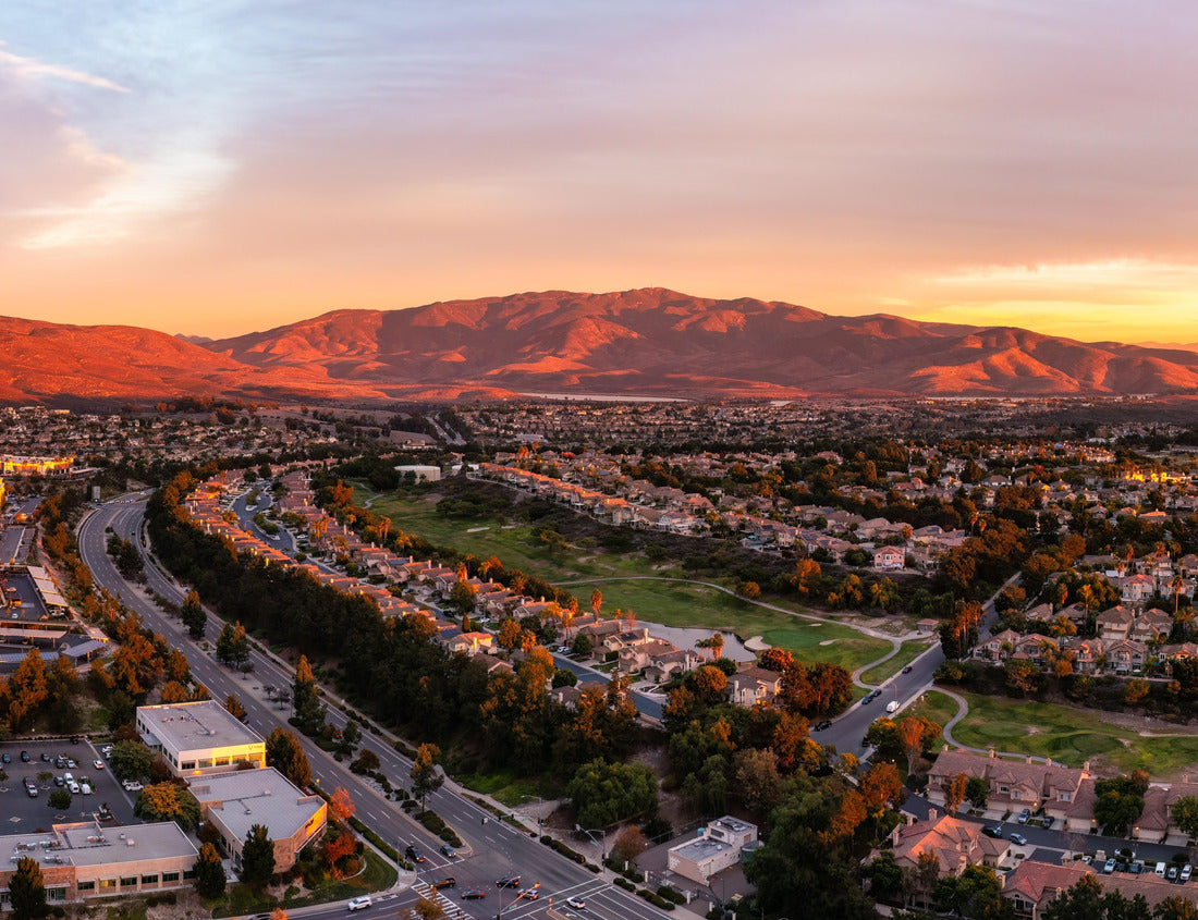 Noah Jigsaw Puzzle Aerial view of Eastlake Chula Vista, San Diego County, at sunset 1000 pieces