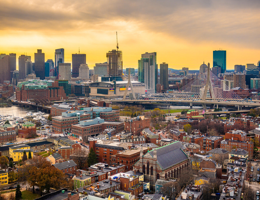 Noah Jigsaw Puzzle Boston, Massachusetts, USA downtown city skyline from Bunker Hill 1000 pieces