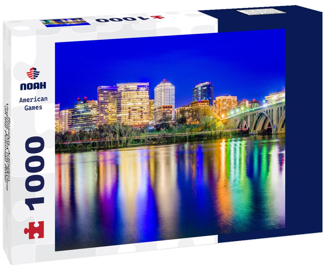Noah Jigsaw Puzzle Rosslyn, Arlington, Virginia, USA city skyline on the Potomac River 1000 pieces