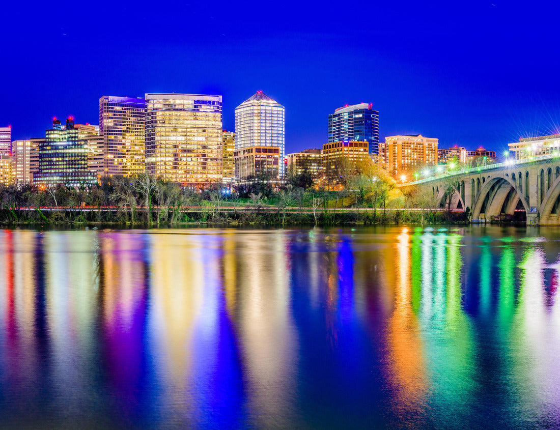 Noah Jigsaw Puzzle Rosslyn, Arlington, Virginia, USA city skyline on the Potomac River 1000 pieces