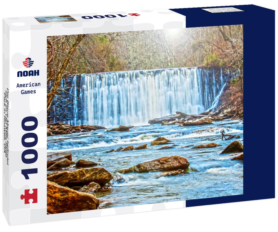 Noah Jigsaw Puzzle Die Blaue Mauer befindet sich im Old Mills State Park in Roswell, GA 1000 pieces