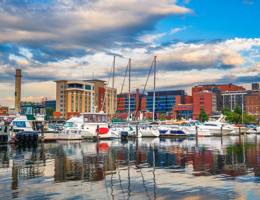 Noah Jigsaw Puzzle Erie, Pennsylvania, USA downtown cityscape on the lake in the morning 1000 pieces