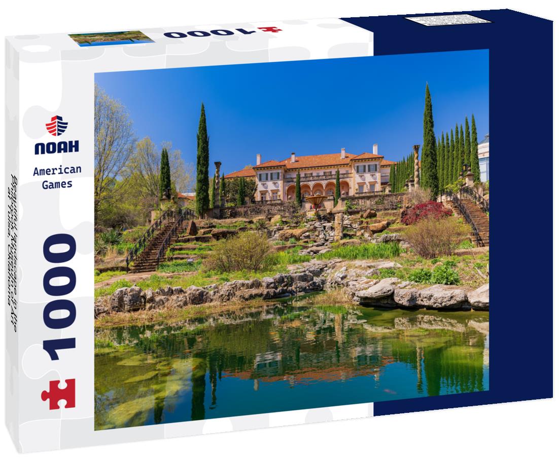 Noah Jigsaw Puzzle Beautiful landscape in the Philbrook Museum of Art at Tulsa, Oklahoma 1000 pieces