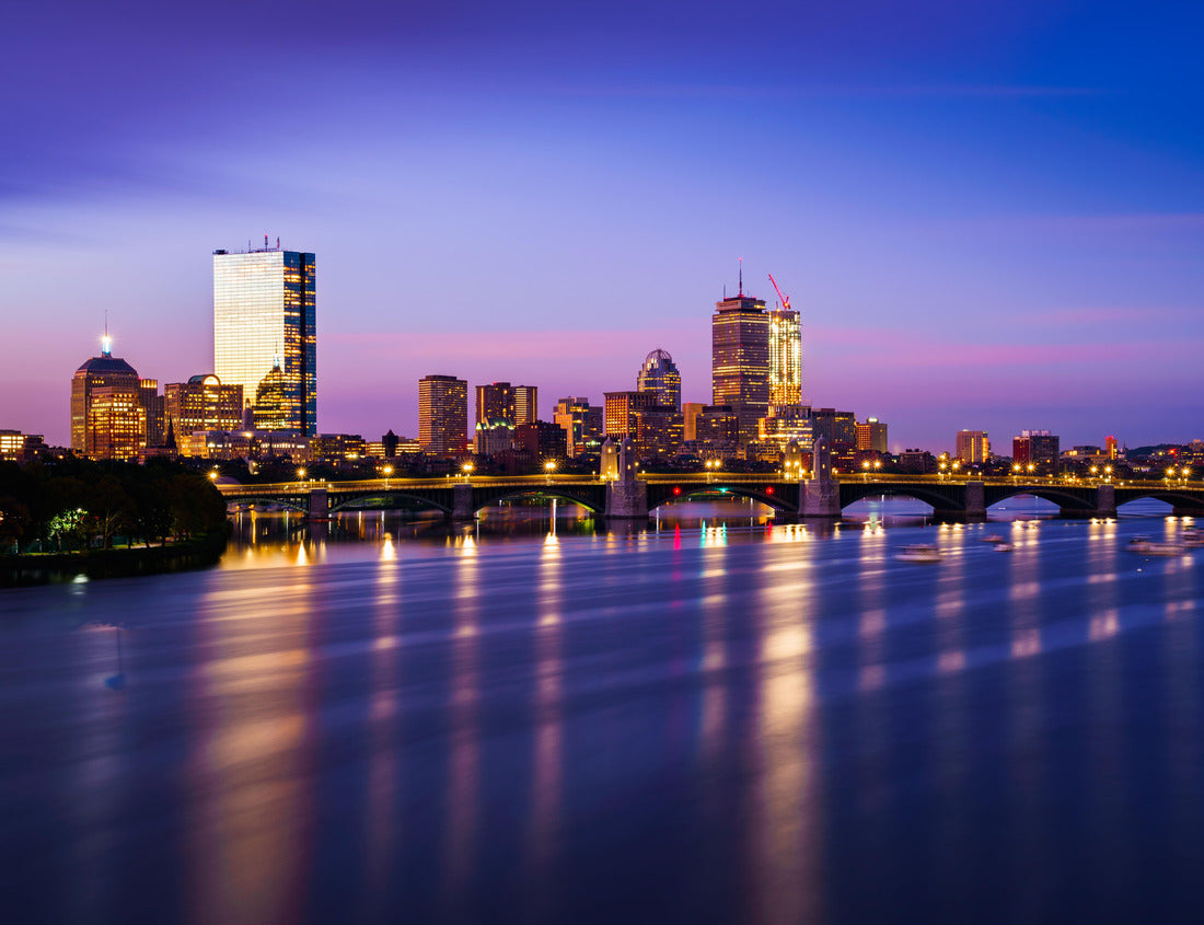 Noah Jigsaw Puzzle Bridge in Boston city and Boston city skyline, Boston Massachusetts USA 1000 pieces
