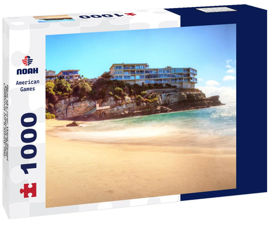 Noah Jigsaw Puzzle Blue sky over West Street Beach in Laguna Beach, California on a sunny day 1000 pieces