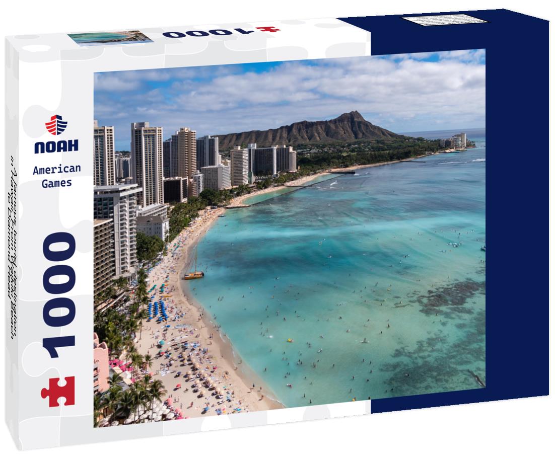 Noah Jigsaw Puzzle A famous tourist destination in Hawaii. From Waikiki Beach to Diamond Head 1000 pieces