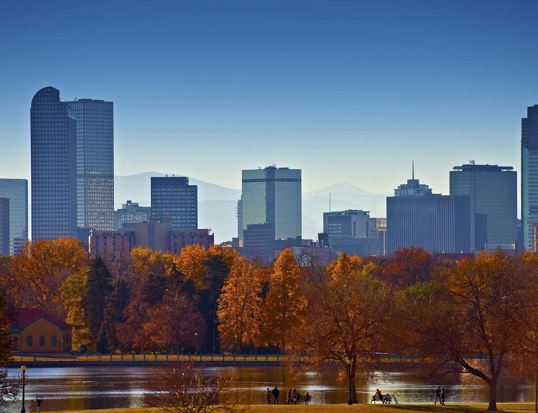 Noah Jigsaw Puzzle City of Denver Skyline. City Park Landscape. Capital of the U.S. State of Colorado 1000 pieces