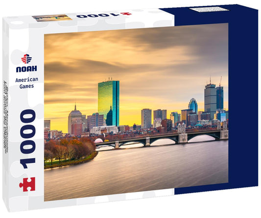 Noah Jigsaw Puzzle Boston, Massachusetts, USA downtown cityscape from across the Charles River at dawn 1000 pieces
