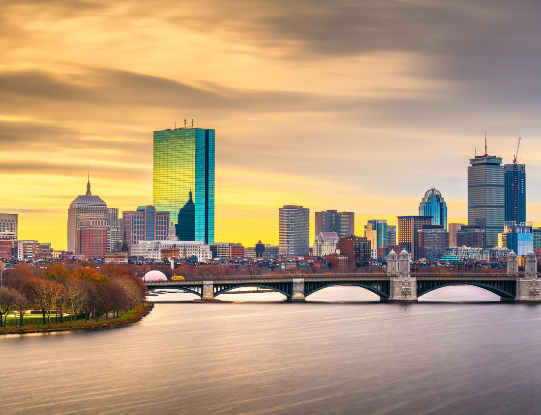 Noah Jigsaw Puzzle Boston, Massachusetts, USA downtown cityscape from across the Charles River at dawn 1000 pieces