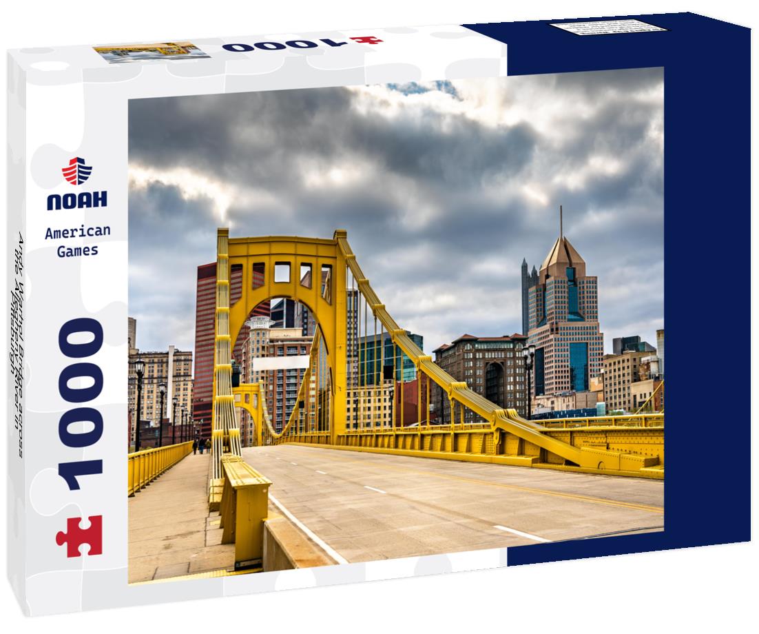Noah Jigsaw Puzzle Andy Warhol Bridge across the Allegheny River in Pittsburgh - Pennsylvania, United States 1000 pieces