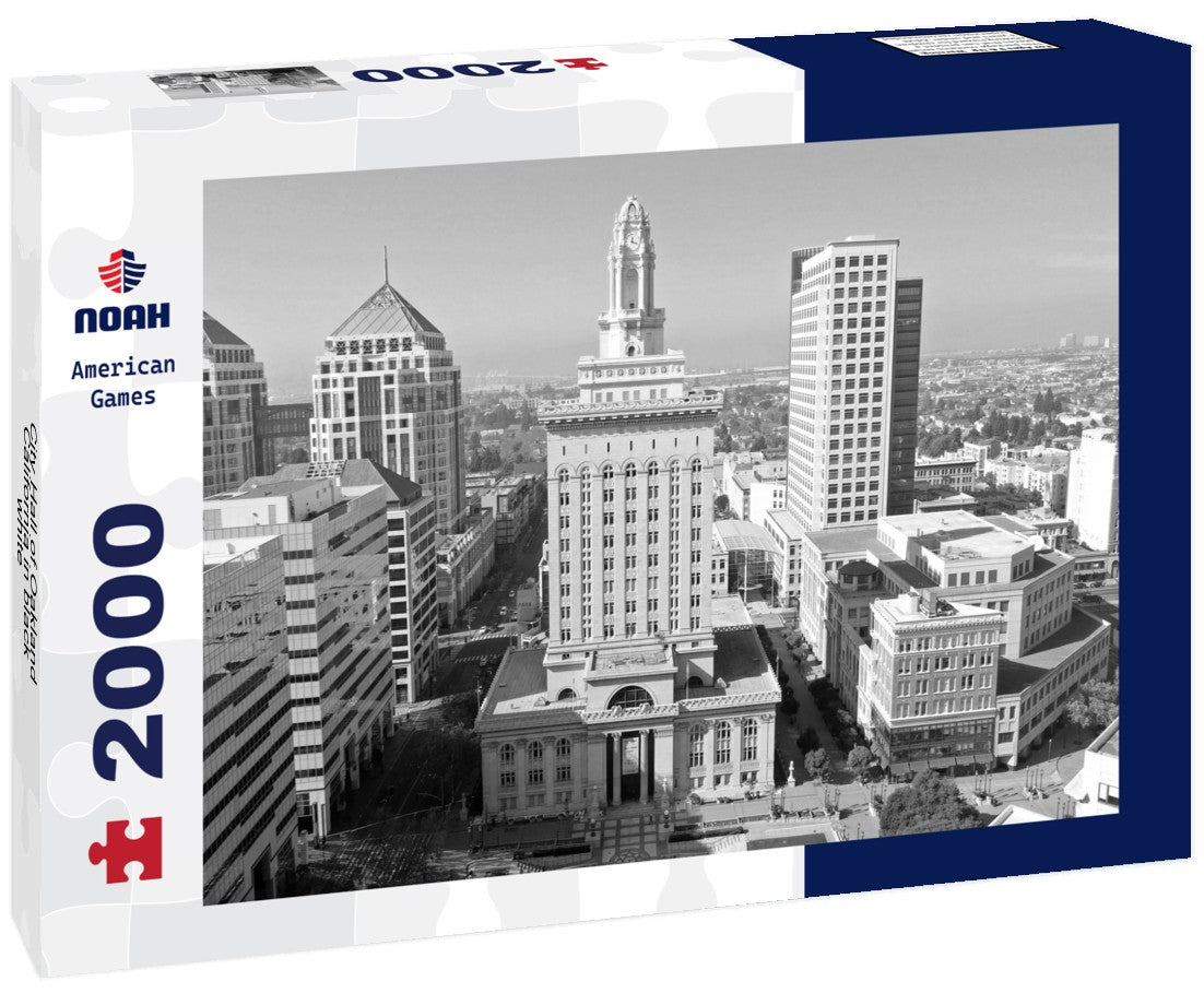City Hall of Oakland, California 2000pc PuzzleBlack and White