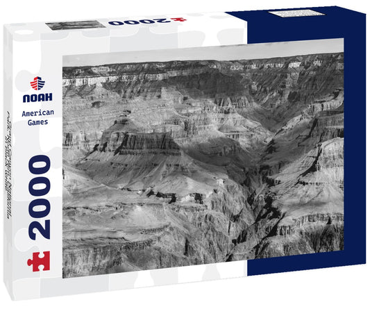 Noah Jigsaw Puzzle Grand Canyon National Park, North Rim, California in black white 2000 pieces