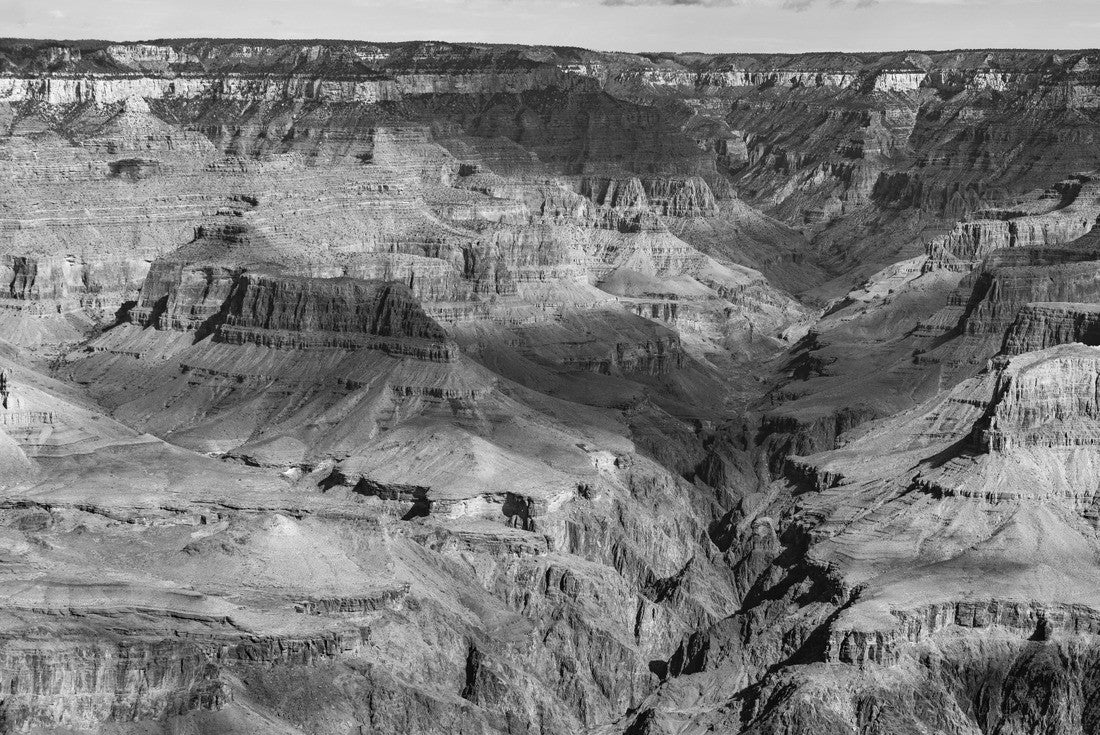 Grand Canyon National Park, North Rim, California 2000pc PuzzleBlack and White
