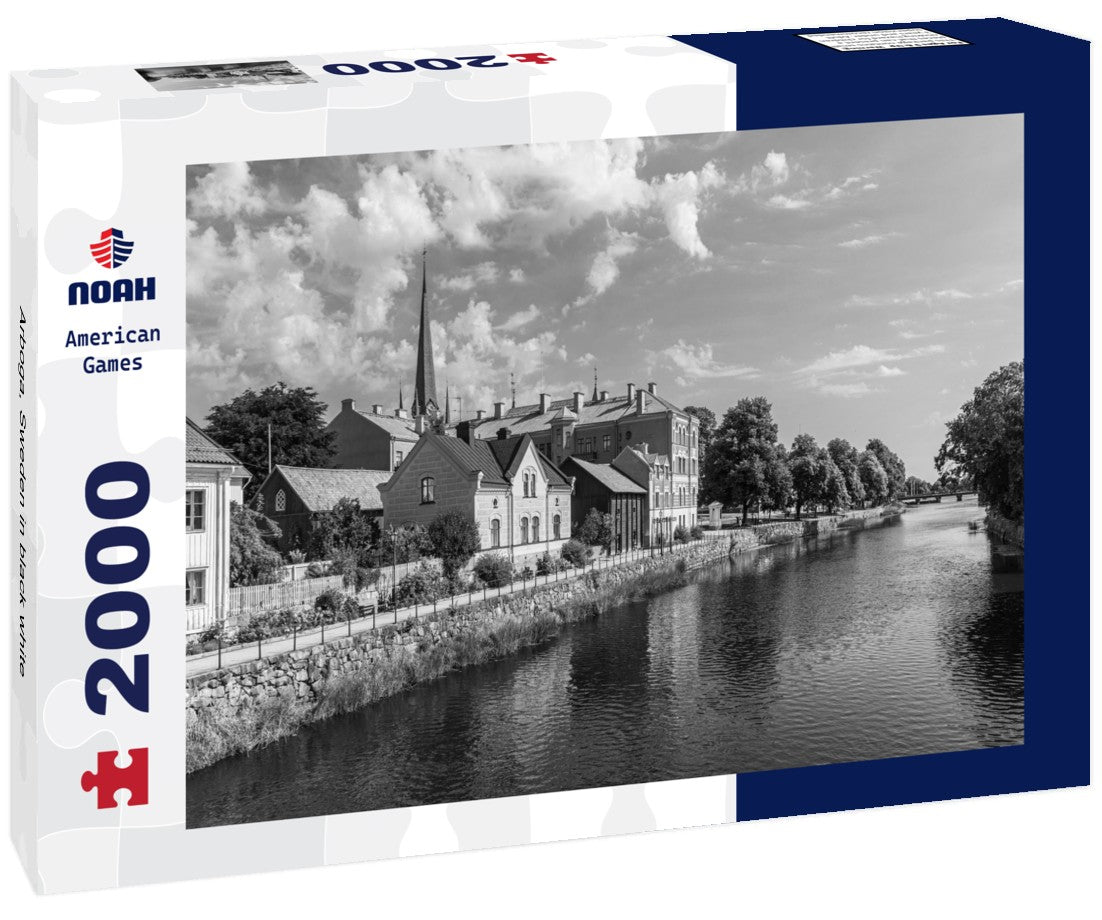 Arboga, Sweden 2000pc PuzzleBlack and White