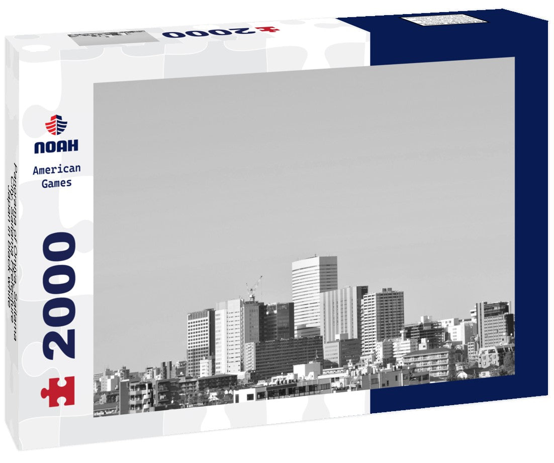 Omiya, Saitama City, Saitama Prefecture, Japan 2000pc PuzzleBlack and White