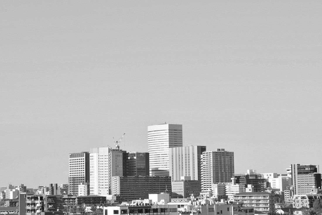 Omiya, Saitama City, Saitama Prefecture, Japan 2000pc PuzzleBlack and White