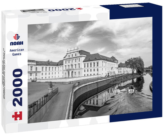 the baroque palace in Oranienburg on the Havel 2000pc PuzzleBlack and White