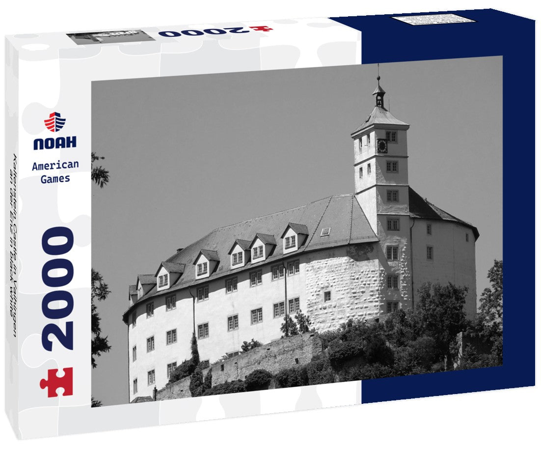 Kaltenstein Castle in Vaihingen an der Enz 2000pc PuzzleBlack and White