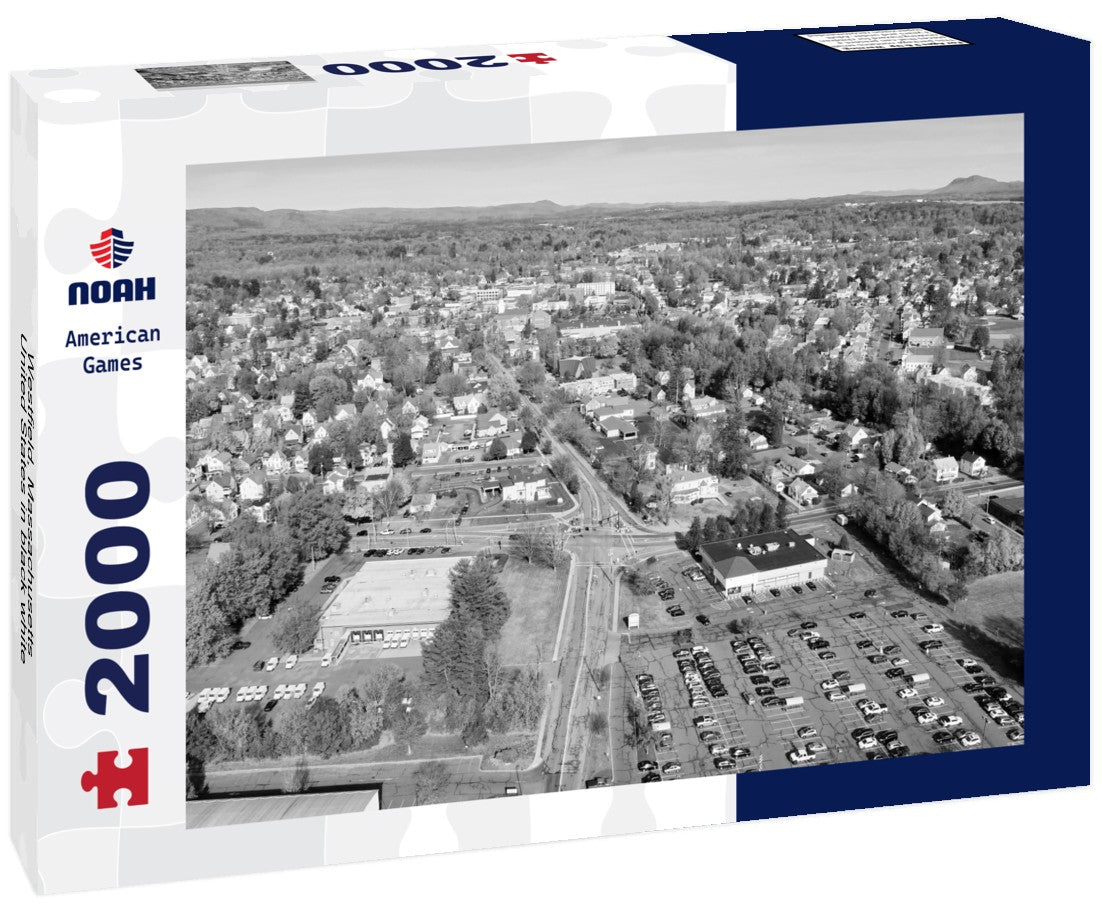 Westfield, Massachusetts, United States 2000pc PuzzleBlack and White