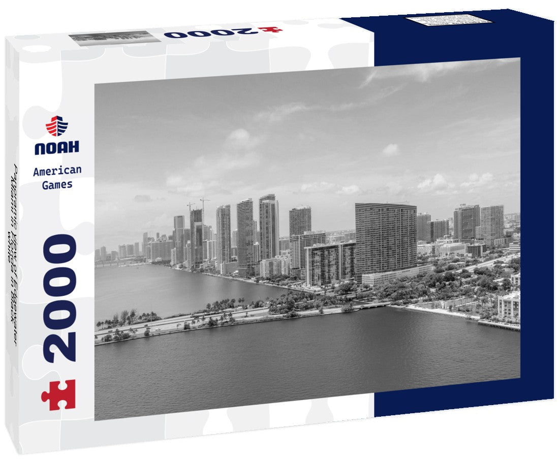 Edgewater Miami in Florida 2000pc PuzzleBlack and White