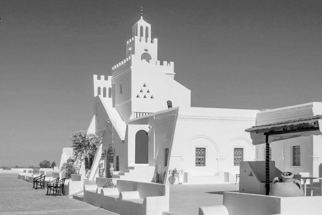 Noah Jigsaw Puzzle Courards in Tunisia, Djerba Island in black white 2000 pieces