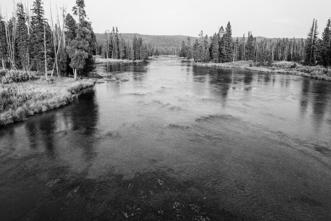 Island park Fremont County Idaho 2000pc PuzzleBlack and White