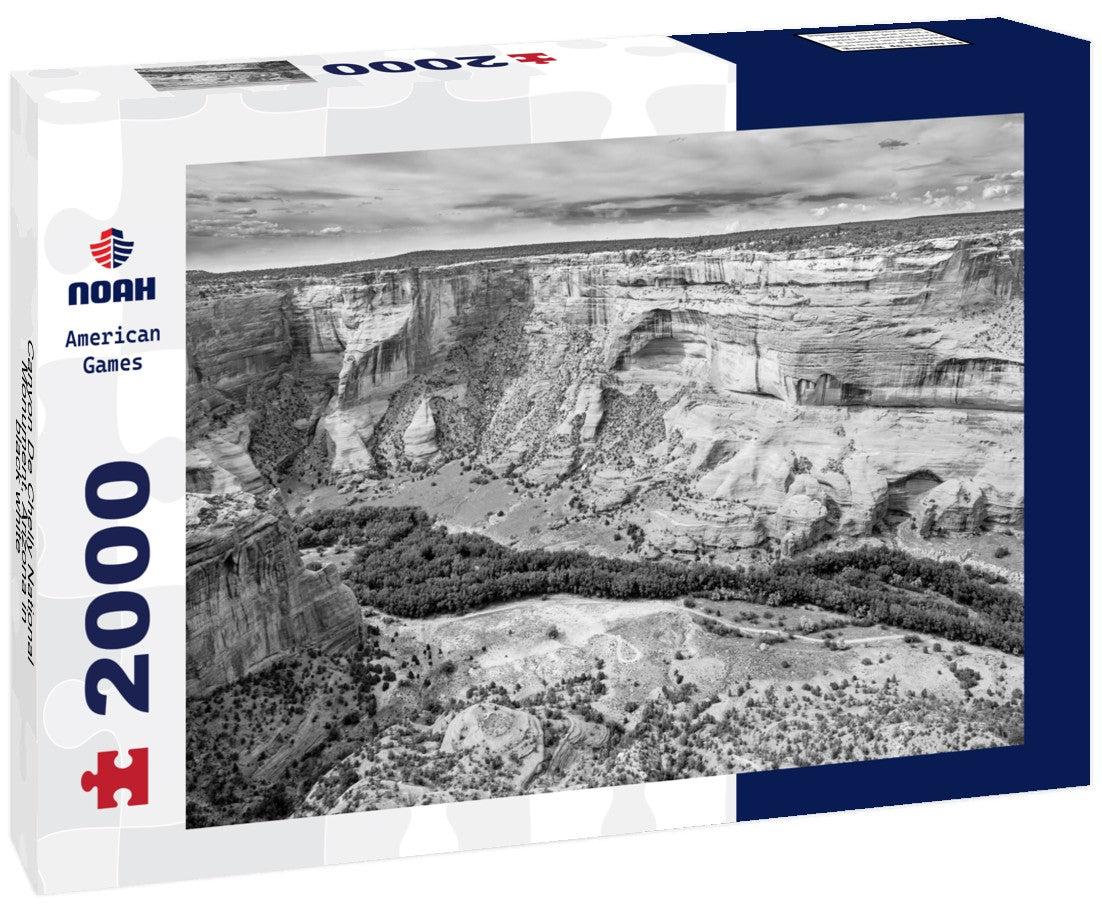 Canyon De Chelly National Monument, Arizona 2000pc PuzzleBlack and White
