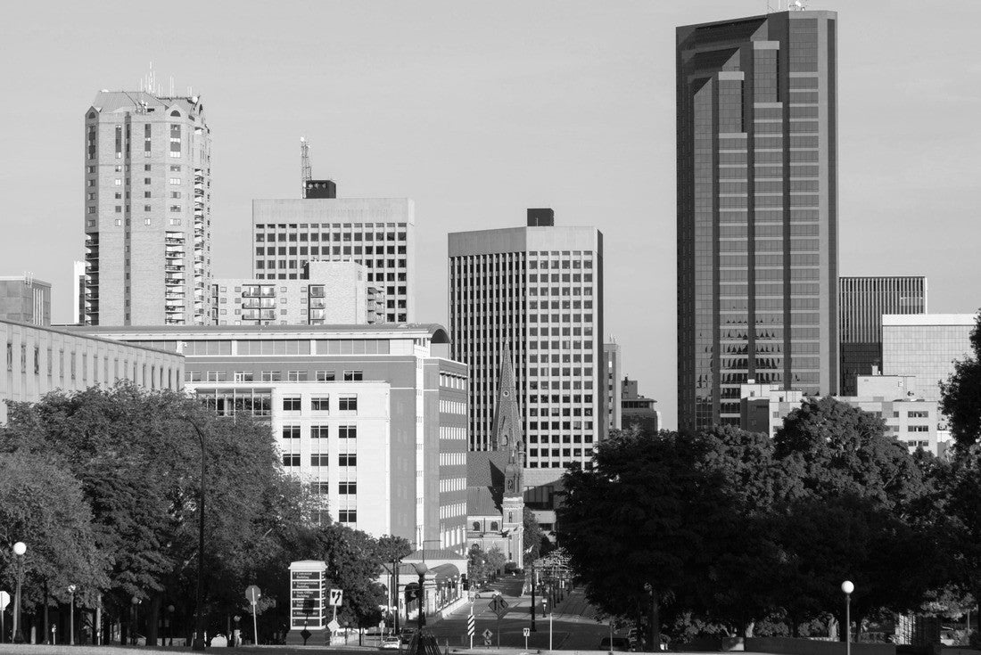 St. Paul. St. Paul, Minnesota, USA 2000pc PuzzleBlack and White