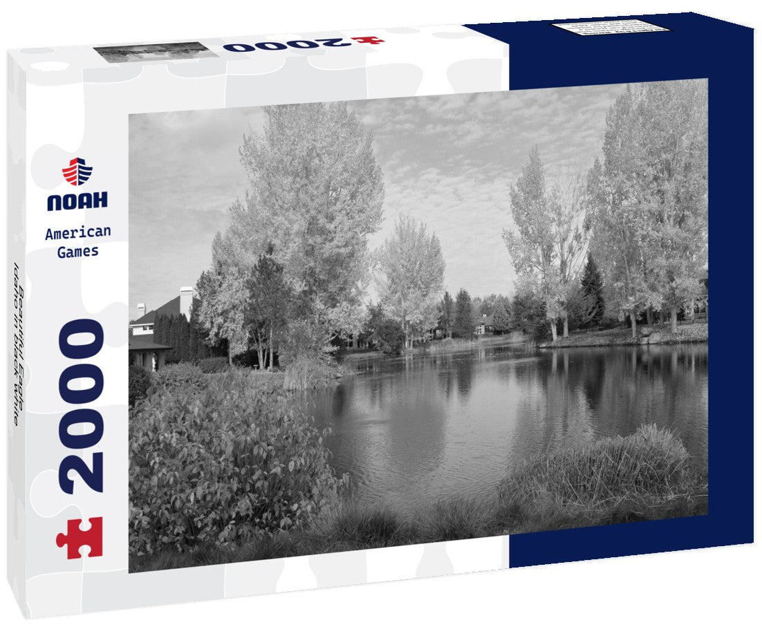 Beautiful Eagle, Idaho 2000pc PuzzleBlack and White