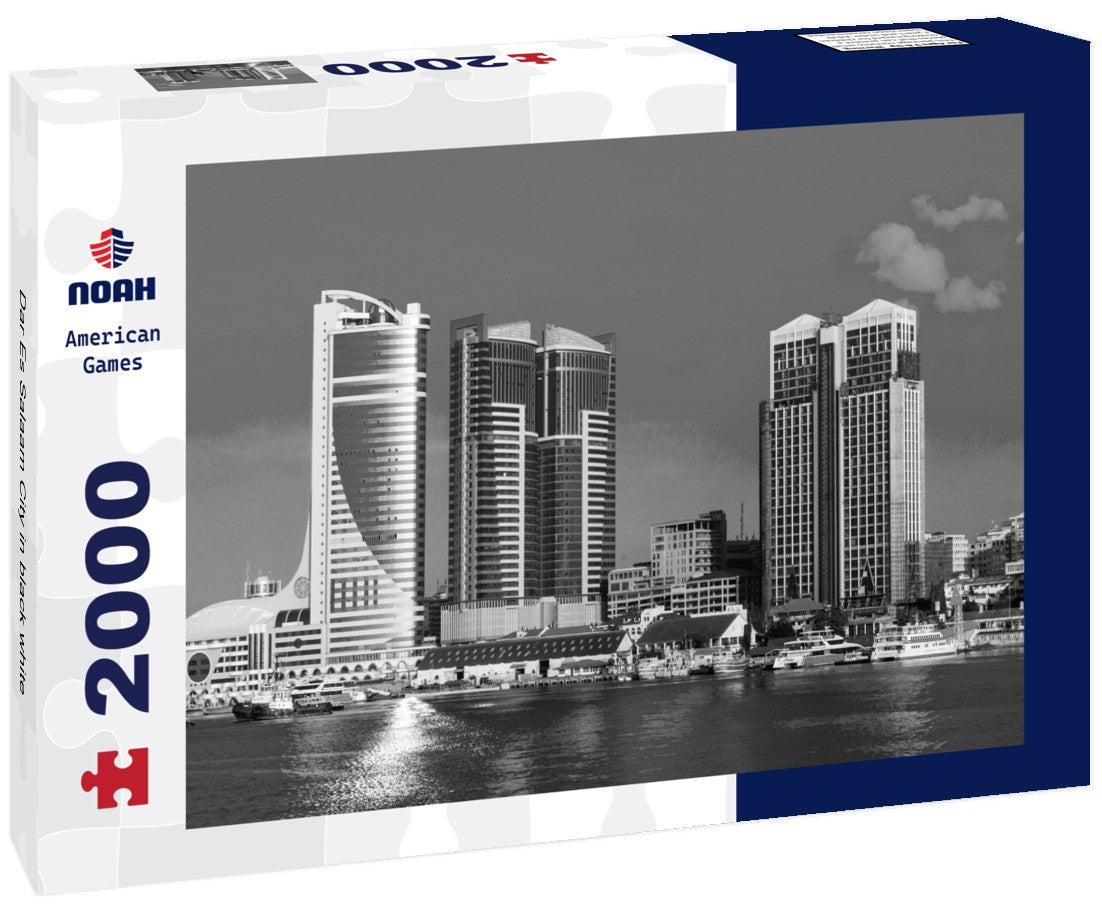 Dar Es Salaam City 2000pc PuzzleBlack and White