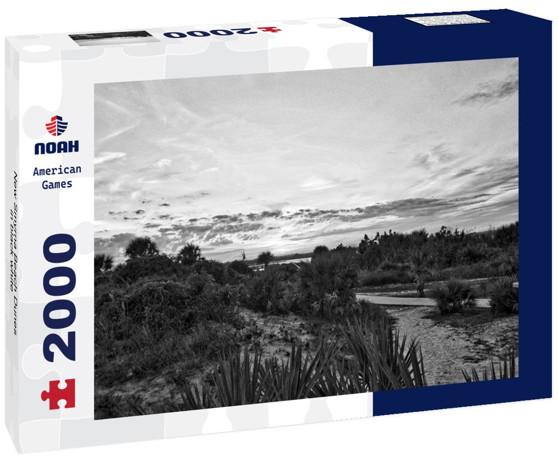 New Smyrna Beach Dunes 2000pc PuzzleBlack and White