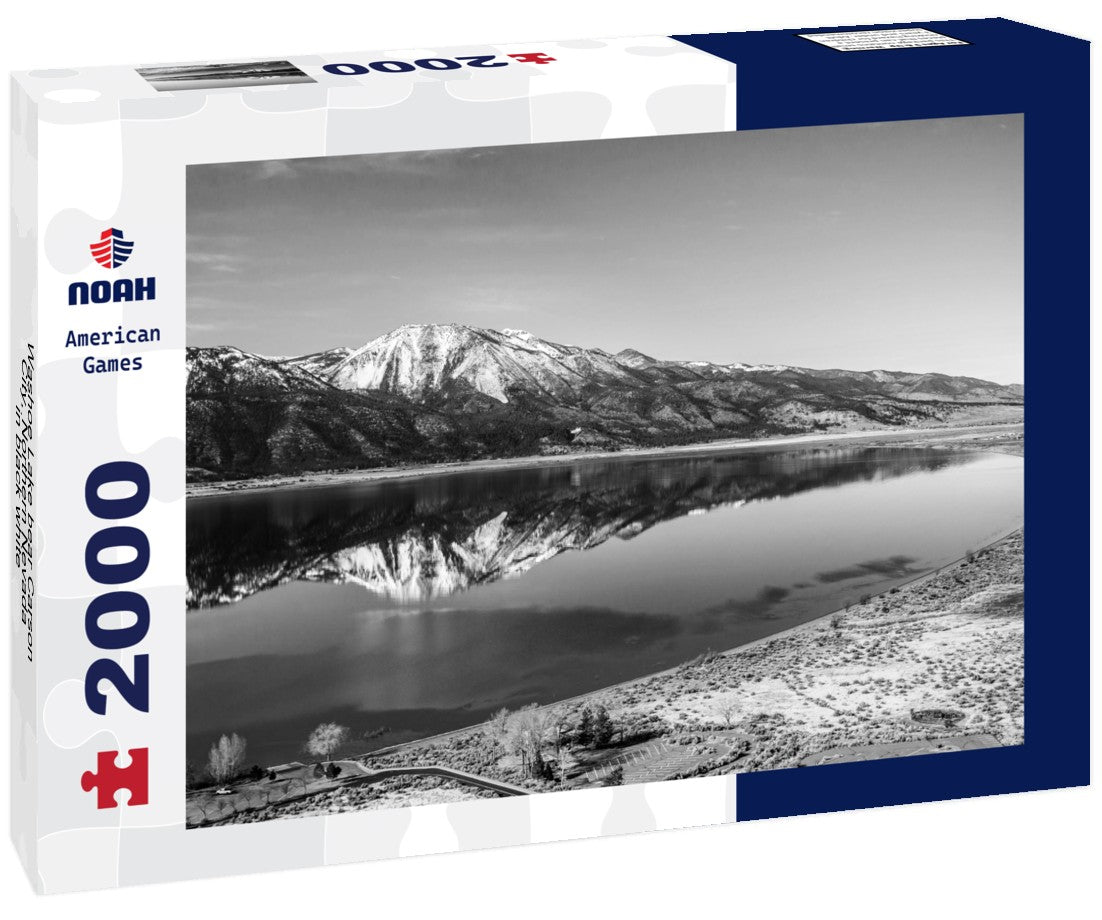 Washoe Lake bear Carson City, Northern Nevada 2000pc PuzzleBlack and White