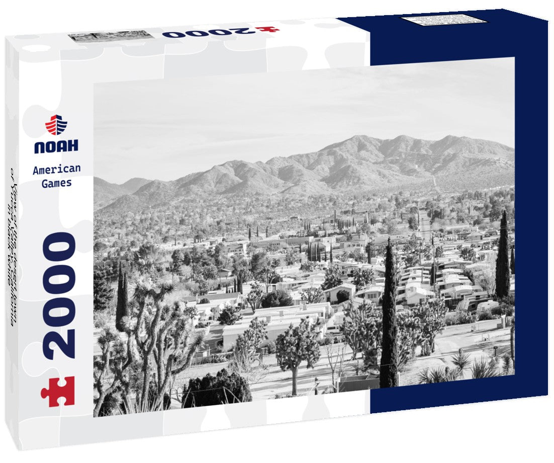 the desert town of Yucca Valley, California 2000pc PuzzleBlack and White