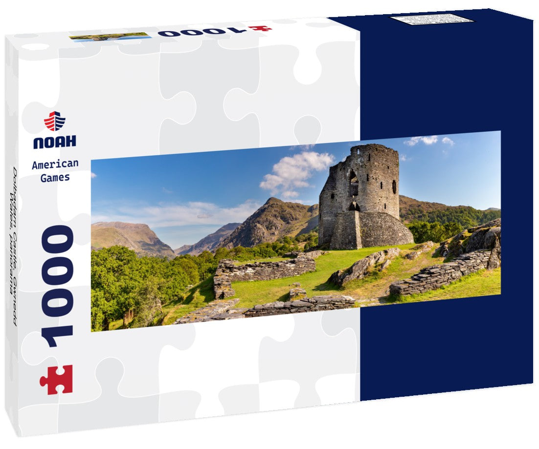 Dolbadarn Castle, Gwnedd, Wales 1000pc Panoramic Puzzle