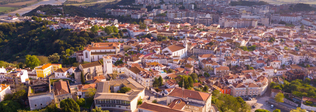 Noah Jigsaw PuzzleSantarem district with buildings and landscape, Portugal, Panorama 1000 Pieces