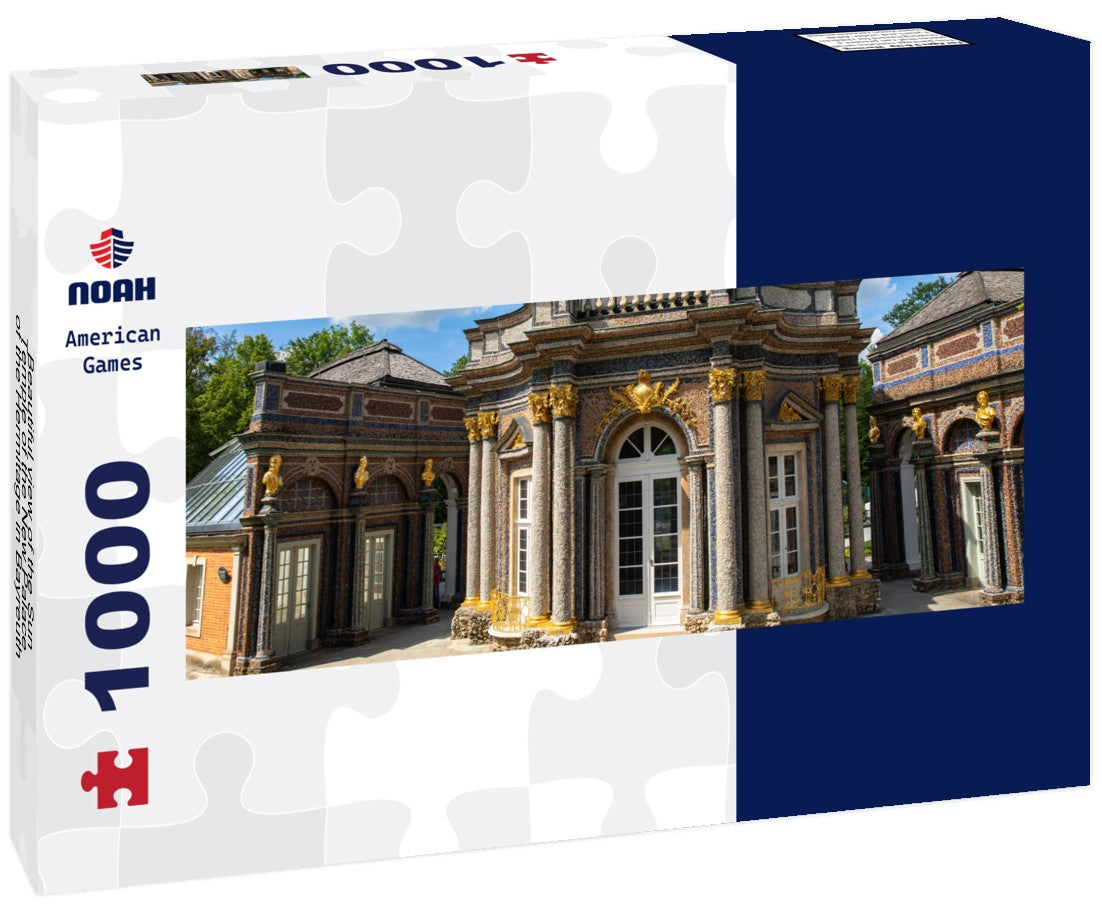 Noah Jigsaw PuzzleBeautiful view of the Sun Temple of the New Palace of the Hermitage in Bayreuth, Panorama 1000 Pieces
