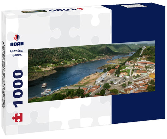 Noah Jigsaw PuzzleLandscapes of the city of Piranhas, where the San Francisco River flows. Piranhas, Alagoas, Brazil, Panorama 1000 Pieces